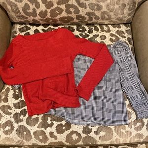 Girls Abercrombie kids tops, size 7/8